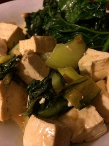 tofu dinner